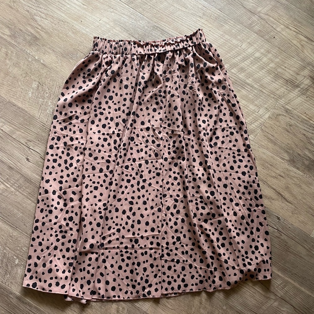 NWOT Polkadot maxi dress
